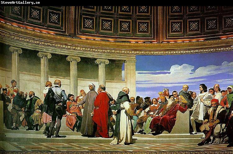 Hippolyte Delaroche section 3 of the Hemicycle